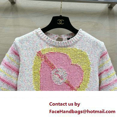 chanel Cotton  &  Mixed Fibers Pink  &  Multicolor TOP P76604 2024